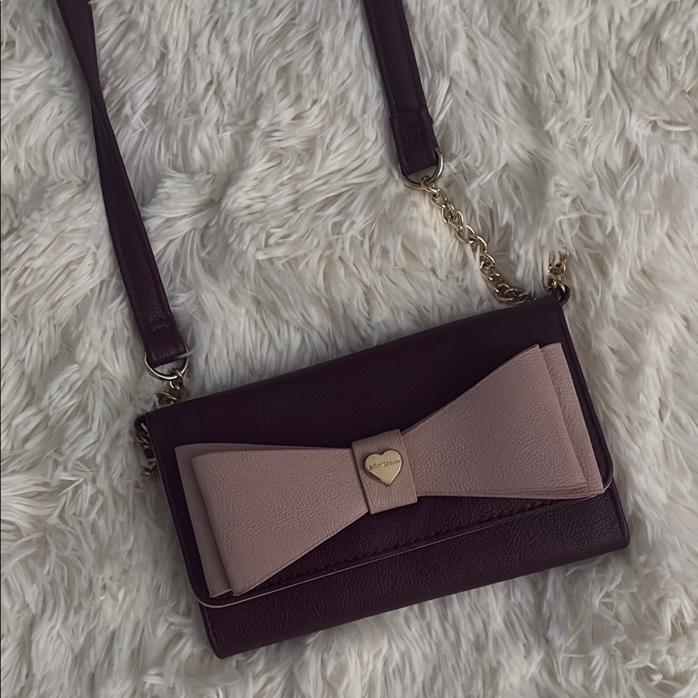 Betsy Johnson Elegant Bow Accent Women's Bag